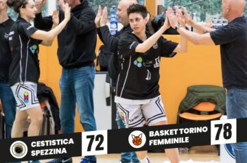 Cestistica Spezzina - Basket Torino Femminile Punteggio partita 72-78